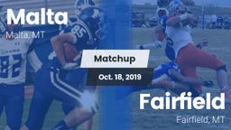 Matchup: Malta  vs. Fairfield  2019