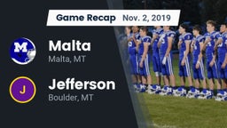 Recap: Malta  vs. Jefferson  2019