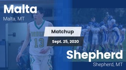 Matchup: Malta  vs. Shepherd  2020