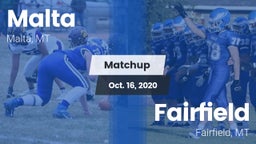 Matchup: Malta  vs. Fairfield  2020