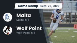Recap: Malta  vs. Wolf Point  2022