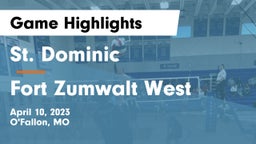 St. Dominic  vs Fort Zumwalt West  Game Highlights - April 10, 2023