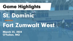 St. Dominic  vs Fort Zumwalt West  Game Highlights - March 23, 2024