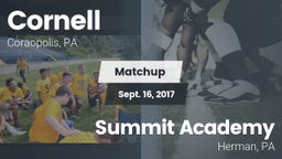 Matchup: Cornell  vs. Summit Academy  2017