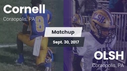Matchup: Cornell  vs. OLSH 2017