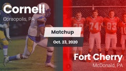 Matchup: Cornell  vs. Fort Cherry  2020