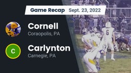 Recap: Cornell  vs. Carlynton  2022