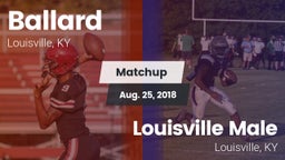 Matchup: Ballard vs. Louisville Male  2018