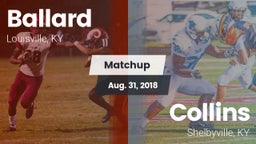 Matchup: Ballard vs. Collins  2018