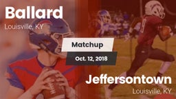 Matchup: Ballard vs. Jeffersontown  2018