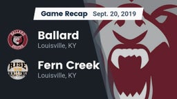 Recap: Ballard  vs. Fern Creek  2019