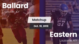 Matchup: Ballard vs. Eastern  2019