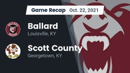Recap: Ballard  vs. Scott County  2021