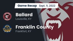Recap: Ballard  vs. Franklin County  2022