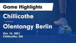 Chillicothe  vs Olentangy Berlin  Game Highlights - Oct. 14, 2021