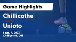 Chillicothe  vs Unioto  Game Highlights - Sept. 7, 2023
