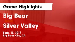 Big Bear  vs Silver Valley Game Highlights - Sept. 10, 2019