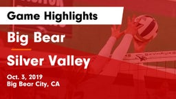 Big Bear  vs Silver Valley Game Highlights - Oct. 3, 2019