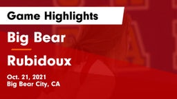 Big Bear  vs Rubidoux Game Highlights - Oct. 21, 2021