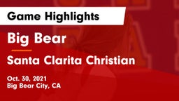 Big Bear  vs Santa Clarita Christian Game Highlights - Oct. 30, 2021
