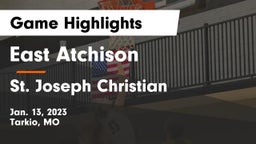 East Atchison  vs St. Joseph Christian  Game Highlights - Jan. 13, 2023