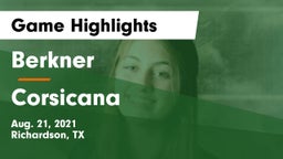 Berkner  vs Corsicana Game Highlights - Aug. 21, 2021