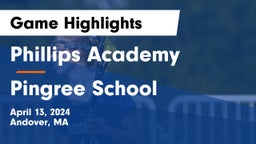 Phillips Academy vs Pingree School Game Highlights - April 13, 2024