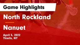 North Rockland  vs Nanuet  Game Highlights - April 5, 2022