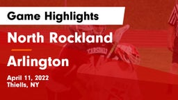 North Rockland  vs Arlington  Game Highlights - April 11, 2022