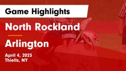 North Rockland  vs Arlington Game Highlights - April 4, 2023