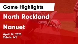 North Rockland  vs Nanuet  Game Highlights - April 14, 2023