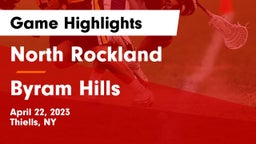 North Rockland  vs Byram Hills  Game Highlights - April 22, 2023