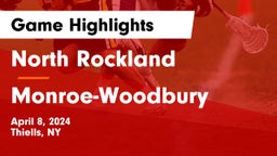 North Rockland  vs Monroe-Woodbury  Game Highlights - April 8, 2024