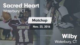 Matchup: Sacred Heart High vs. Wilby  2016