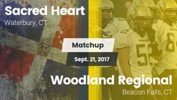 Matchup: Sacred Heart High vs. Woodland Regional 2017