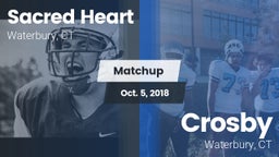 Matchup: Sacred Heart High vs. Crosby  2018