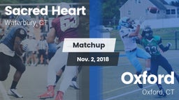 Matchup: Sacred Heart High vs. Oxford  2018