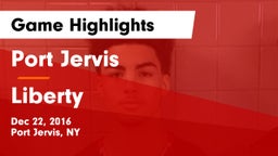 Port Jervis  vs Liberty Game Highlights - Dec 22, 2016