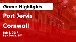 Port Jervis  vs Cornwall Game Highlights - Feb 8, 2017