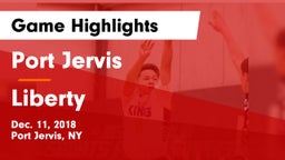 Port Jervis  vs Liberty  Game Highlights - Dec. 11, 2018