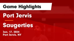 Port Jervis  vs Saugerties  Game Highlights - Jan. 17, 2024