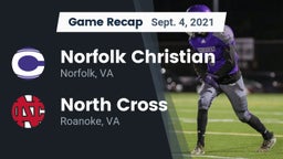 Recap: Norfolk Christian  vs. North Cross  2021