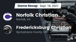Recap: Norfolk Christian  vs. Fredericksburg Christian  2021