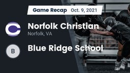 Recap: Norfolk Christian  vs. Blue Ridge School 2021