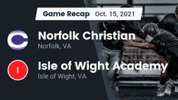 Recap: Norfolk Christian  vs. Isle of Wight Academy  2021