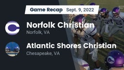 Recap: Norfolk Christian  vs. Atlantic Shores Christian  2022
