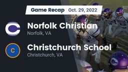 Recap: Norfolk Christian  vs. Christchurch School 2022