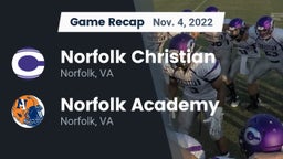 Recap: Norfolk Christian  vs. Norfolk Academy 2022