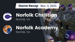 Recap: Norfolk Christian  vs. Norfolk Academy 2023