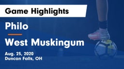 Philo  vs West Muskingum  Game Highlights - Aug. 25, 2020